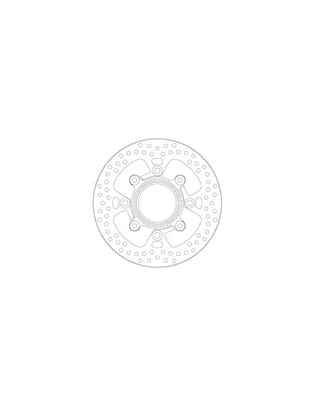 BRAKE DISC HALO REAR