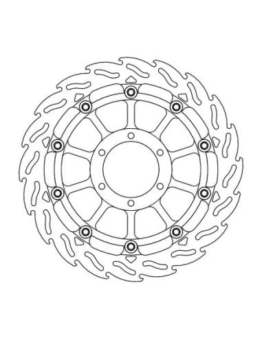 BRAKE DISC FLAME RACING FT R