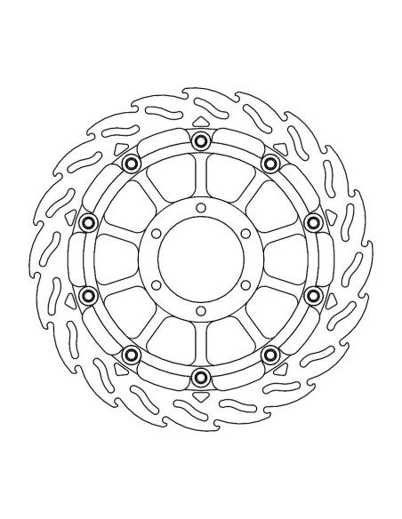 BRAKE DISC FLAME RACING FT R