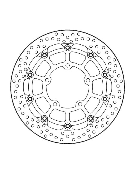 BRAKE DISC HALO FRONT HAYBUSA 