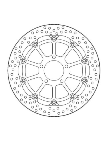BRAKE DISC HALO RACE FRONT GSX