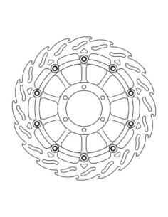 FLAME FRONT DISC LEFT BMW: S10