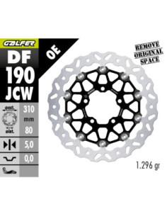 BRAKE DISC WAVE FLOATECH