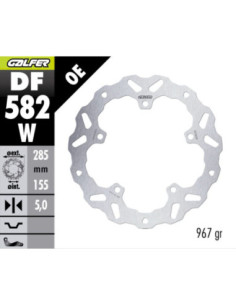 BRAKE DISC WAVE FIXED FR