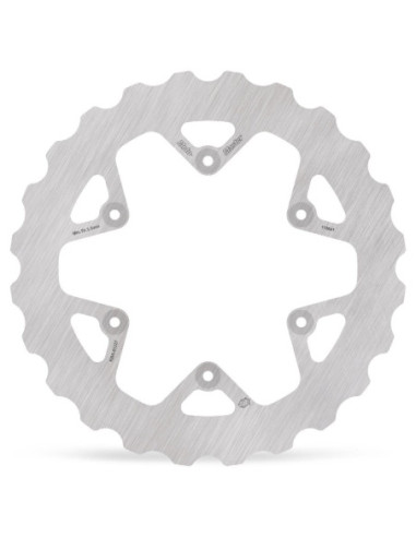 TARCZA HAMULCOWA NITRO MUD, TYLNA