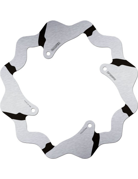 BRAKE DISC FIXED WAVE GROOVED