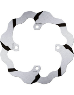 BRAKE DISC FIXED WAVE GROOVED