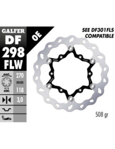 BRAKE DISC FLOAT WAVE