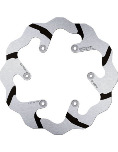 BRAKE DISC FIXED WAVE GROOVED
