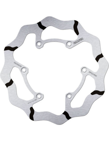 BRAKE DISC FIXED WAVE GROOVED
