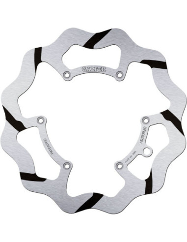 BRAKE DISC FIXED WAVE GROOVED