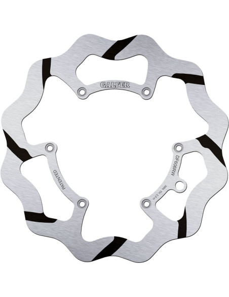BRAKE DISC FIXED WAVE GROOVED