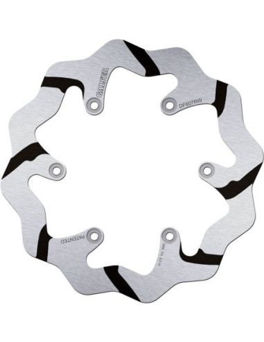 BRAKE DISC FIXED WAVE GROOVED