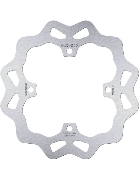BRAKE DISC FIXED WAVE