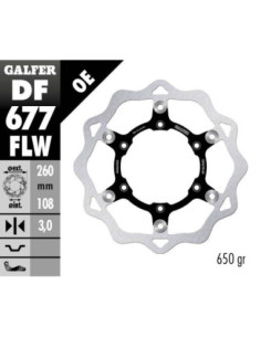 BRAKE DISC FLOAT WAVE