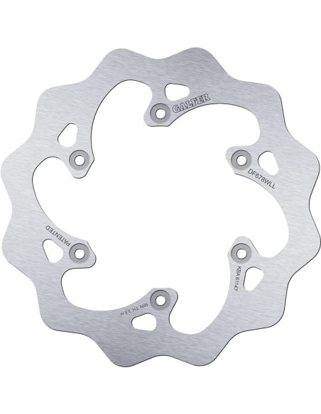 BRAKE DISC FIXED WAVE SOLID