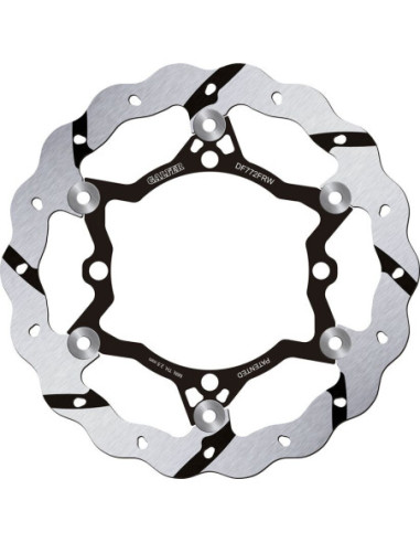 BRAKE DISC FLOAT WAVE GROOVED