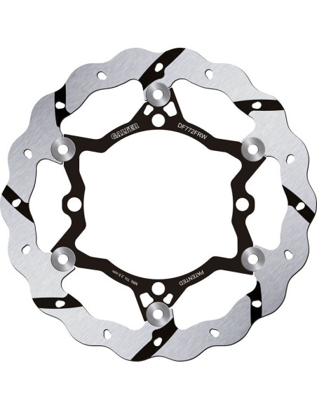 BRAKE DISC FLOAT WAVE GROOVED