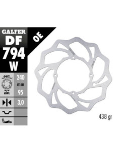 BRAKE DISC FIXED WAVE