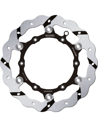 BRAKE DISC FLOAT WAVE GROOVED