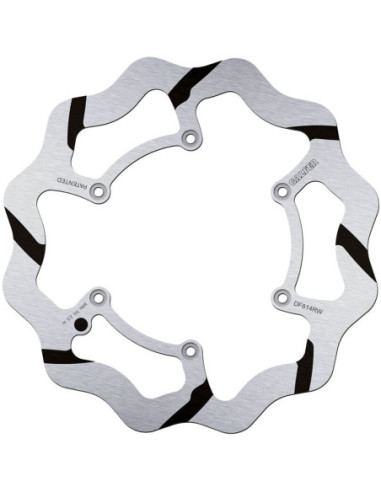 BRAKE DISC FIXED WAVE GROOVED