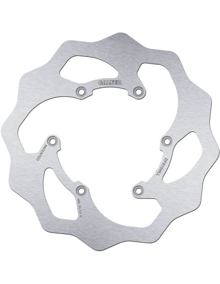 BRAKE DISC FIXED WAVE SOLID