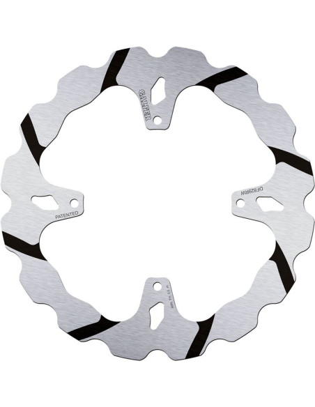 BRAKE DISC FIXED WAVE GROOVED