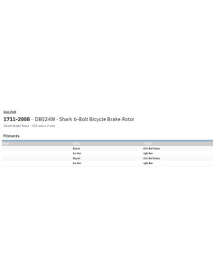 DISC SHARK 203 x 2,0 mm 