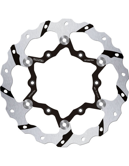 BRAKE DISC FLOAT WAVE GROOVED