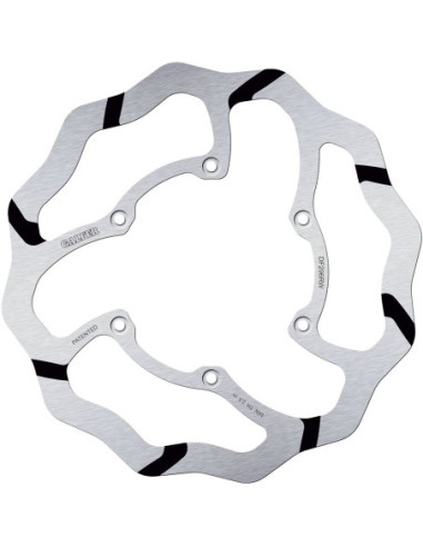 BRAKE DISC FIXED WAVE GROOVED