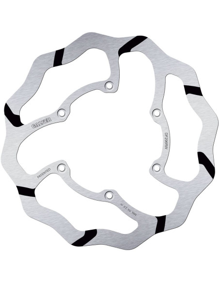 BRAKE DISC FIXED WAVE GROOVED