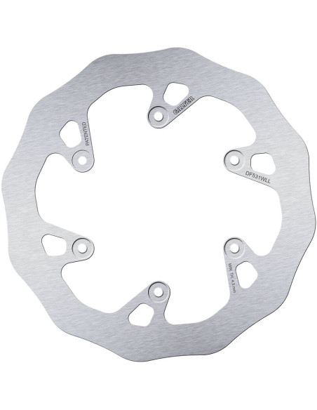 BRAKE DISC FIXED WAVE SOLID