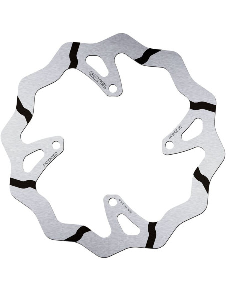 BRAKE DISC WAVE FIXED GROOVED