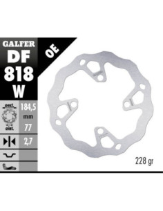 BRAKE DISC WAVE FIXED